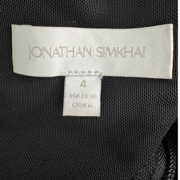 Simkhai Signature Joy Guipure Lace Mini Dress Black Taylor Swift size 4 - Picture 14 of 16